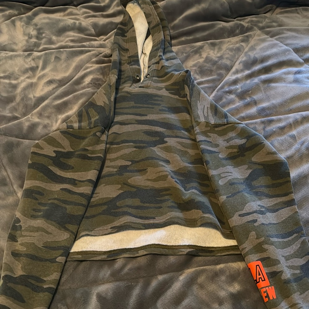 Camp crop hoodie